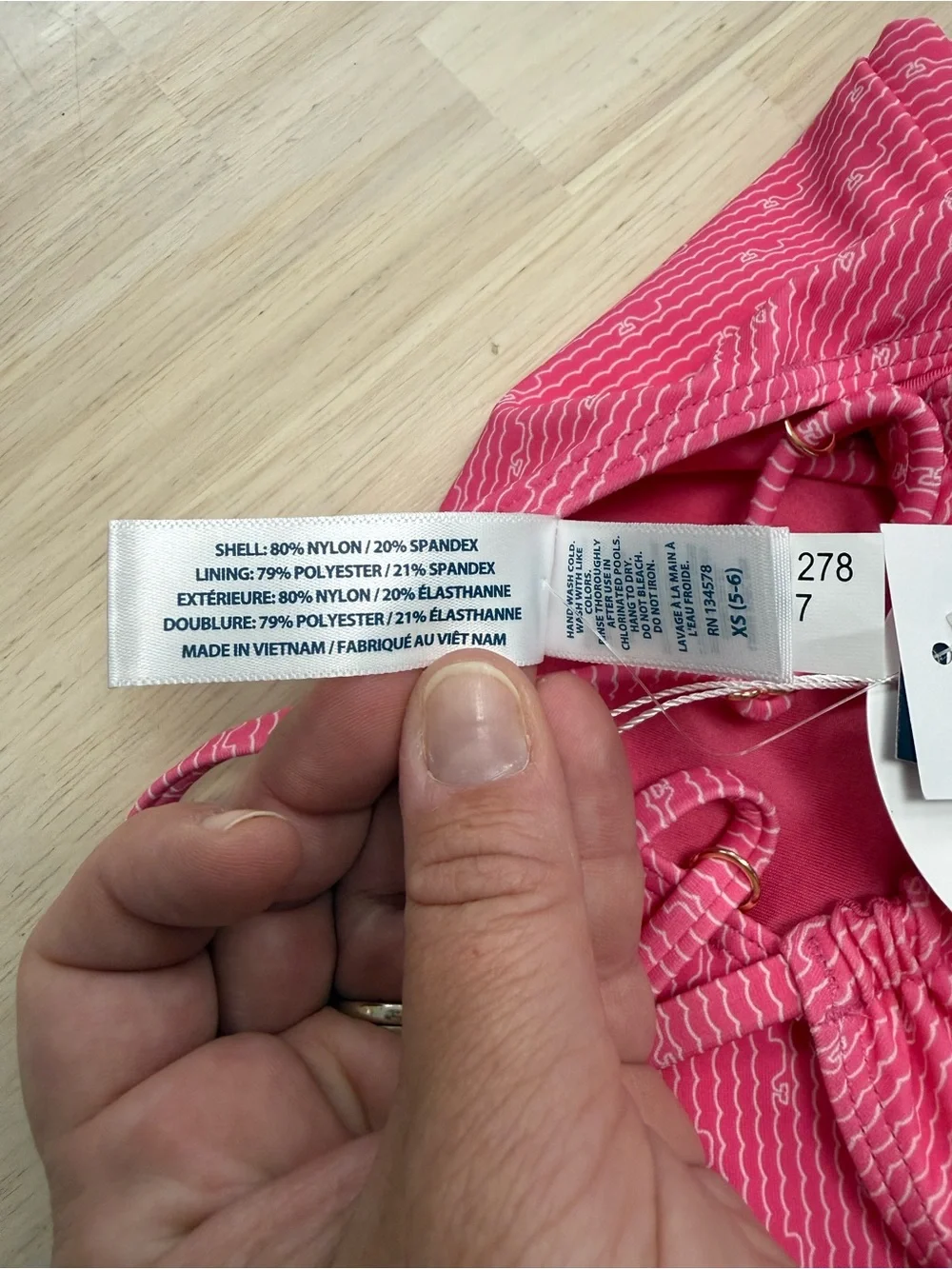 New Vineyard Vines 5/6 one piece swimsuit